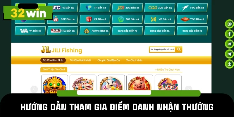 5 bước tham gia chương trình điểm danh nhận thưởng