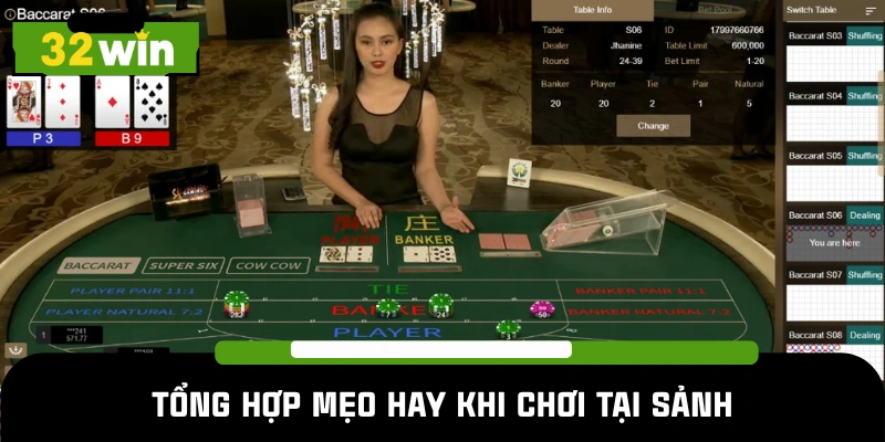 Những tip hữu ích khi tới chơi tại sảnh SA Casino