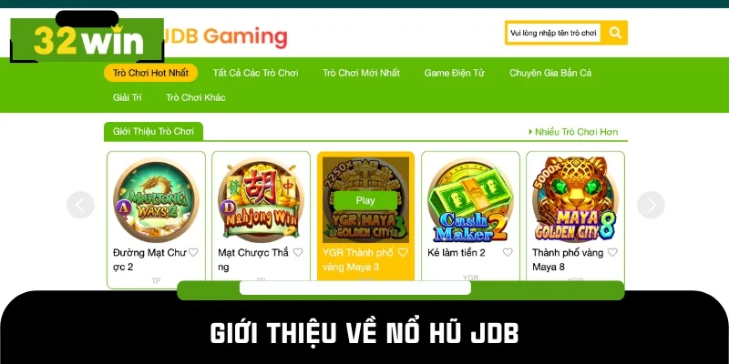 Hiểu nhanh về đối tác nổ hũ JDB