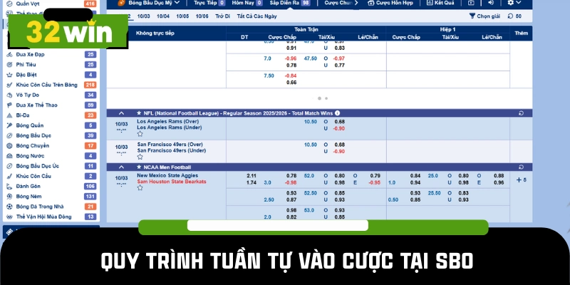 Làm thế nào vào tiền cá cược tại SBO Sports