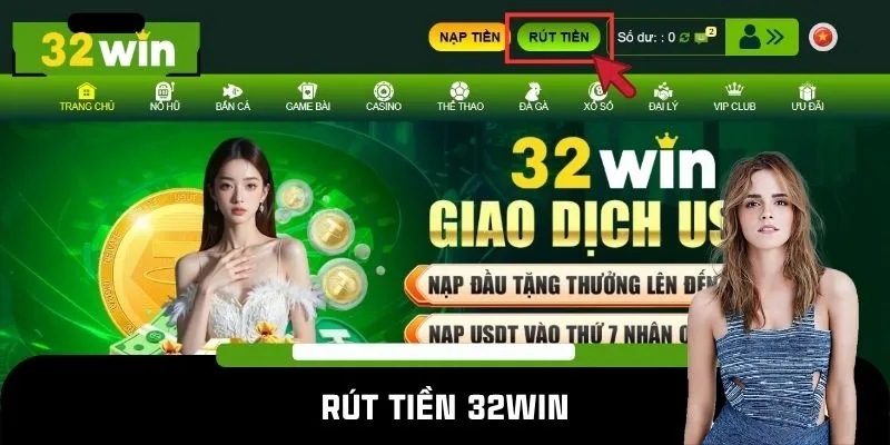 Rút tiền 32WIN