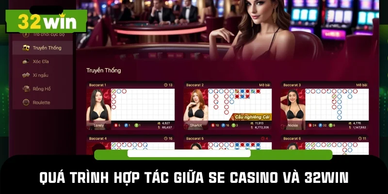 Quá trình hợp tác giữa SE casino và nền tảng